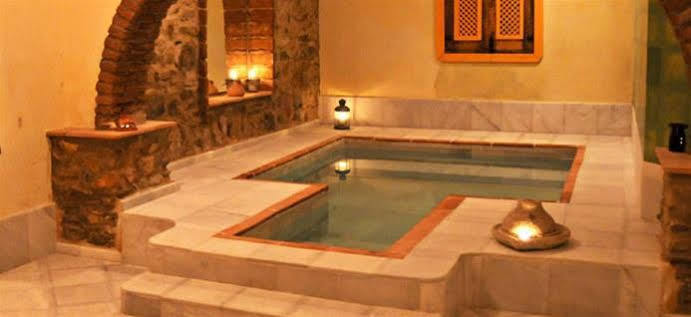 La Molinilla Apartamentos Y Hammam (Adults Only) Linares de la Sierra Kültér fotó
